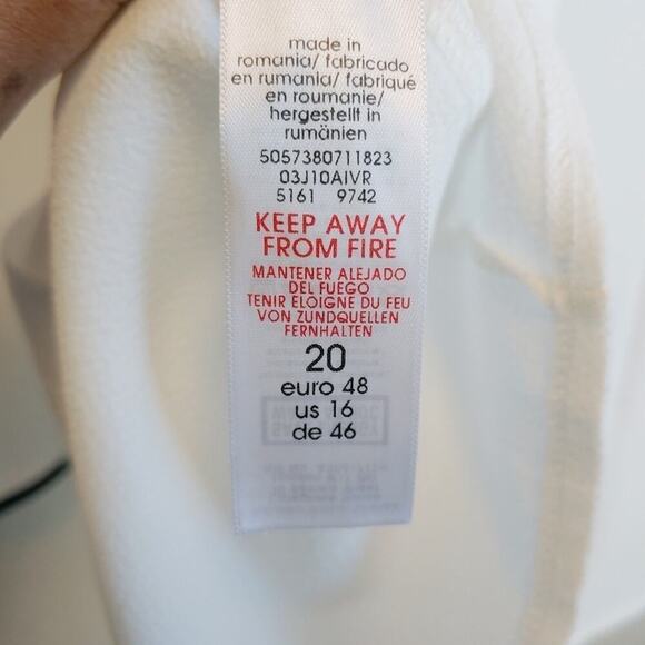 Evans Open Front Long-Line Jacket Sz 16 - Picture 8 of 9